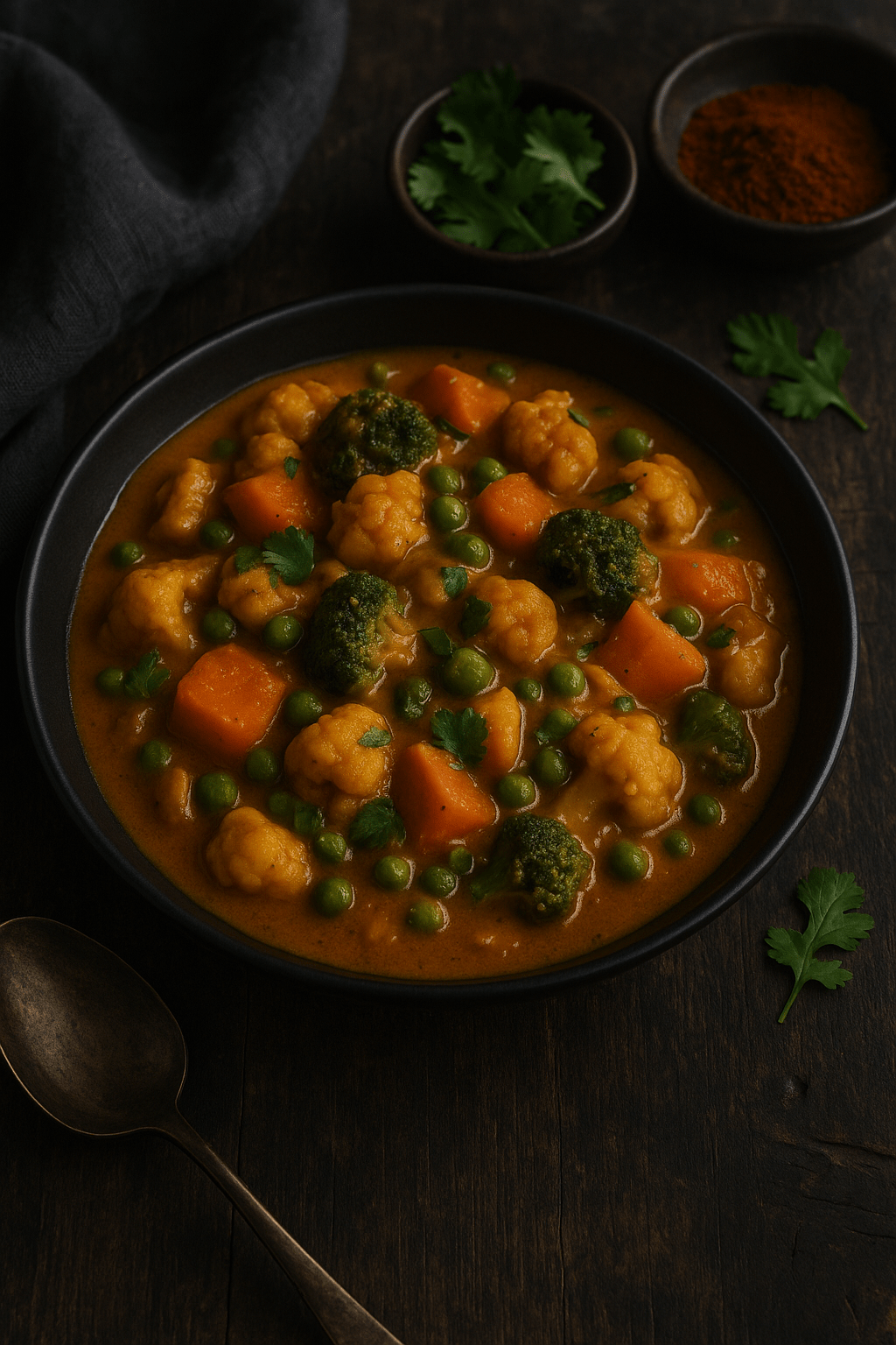 Curry de verduras al estilo&nbsp;indio