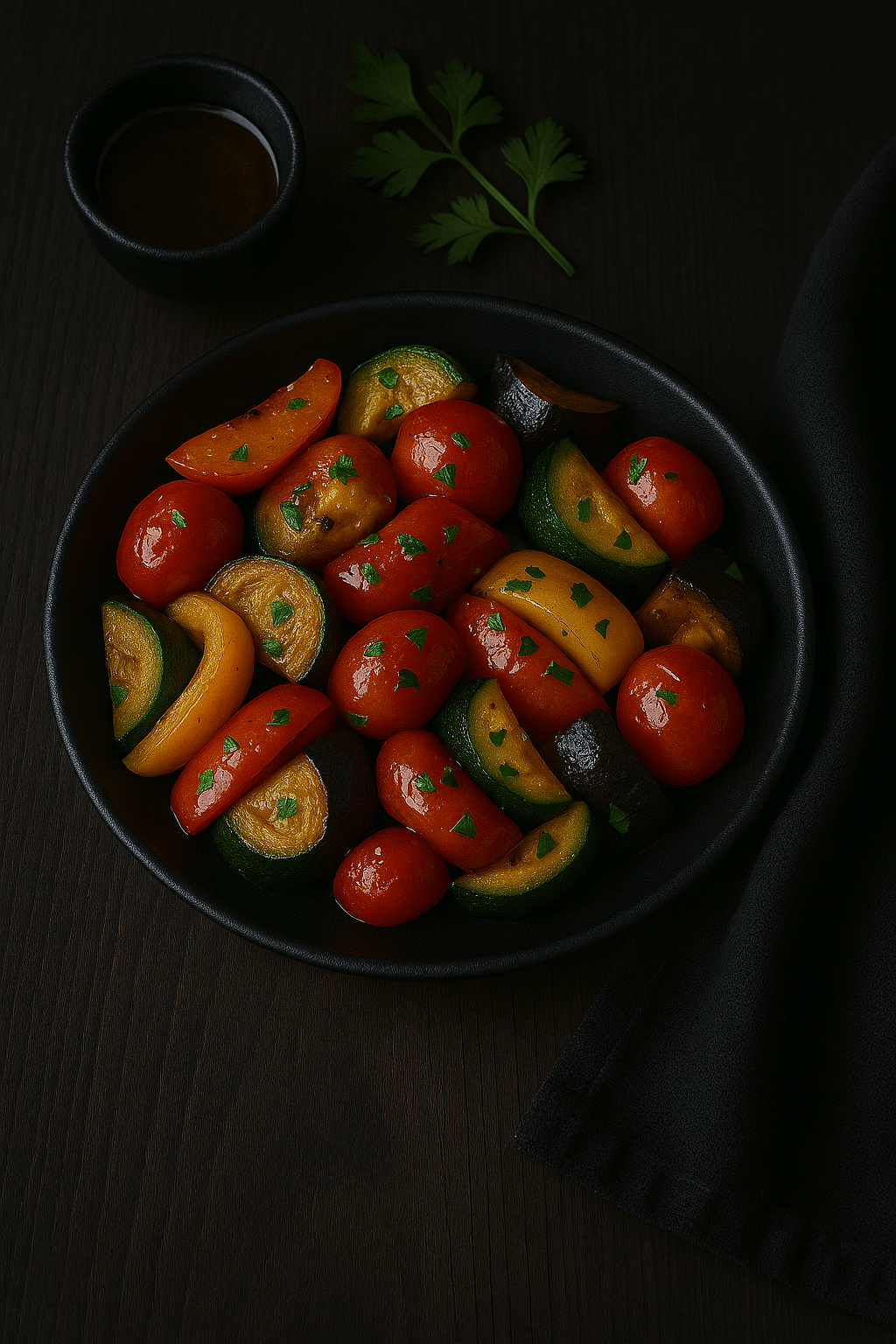 Verduras mediterráneas asadas