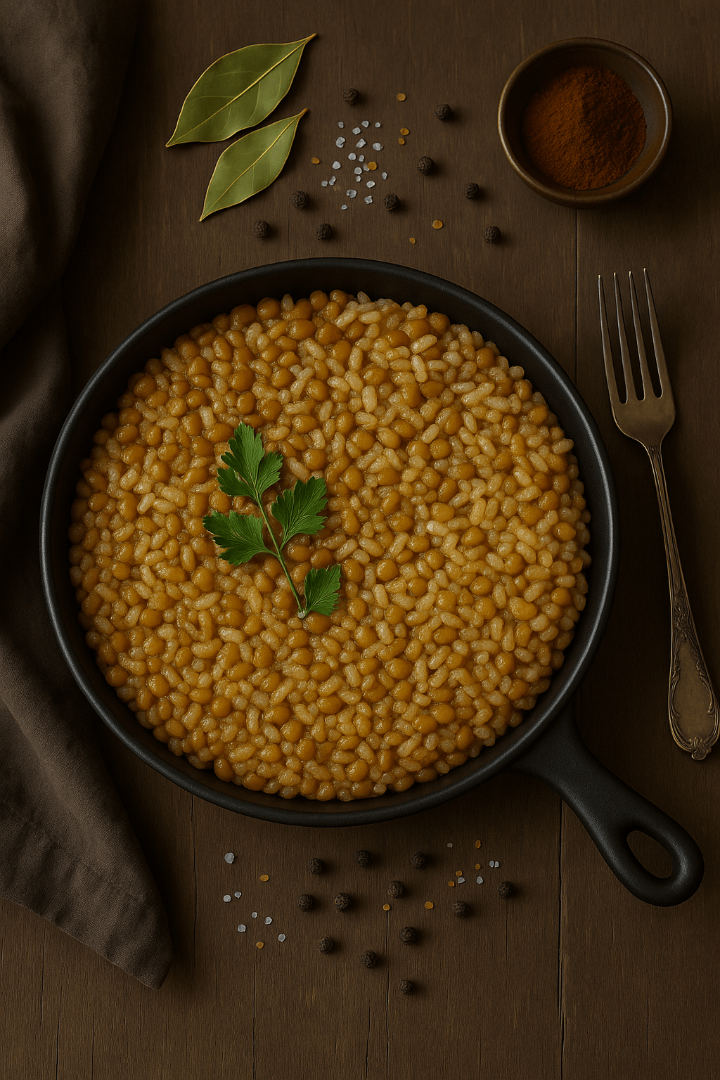 Lentejas con arroz&nbsp;integral