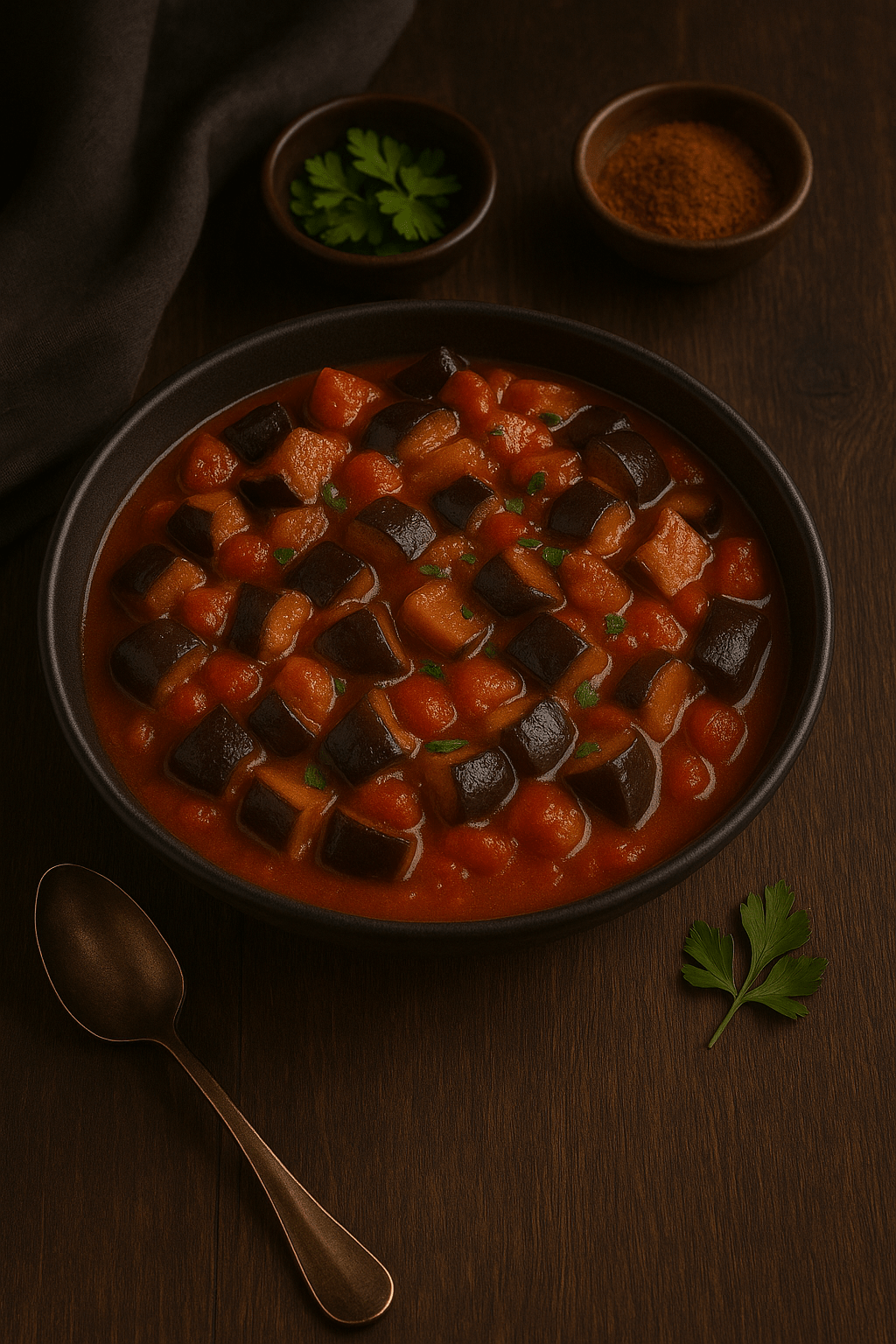 Cazuela de berenjenas y&nbsp;tomate