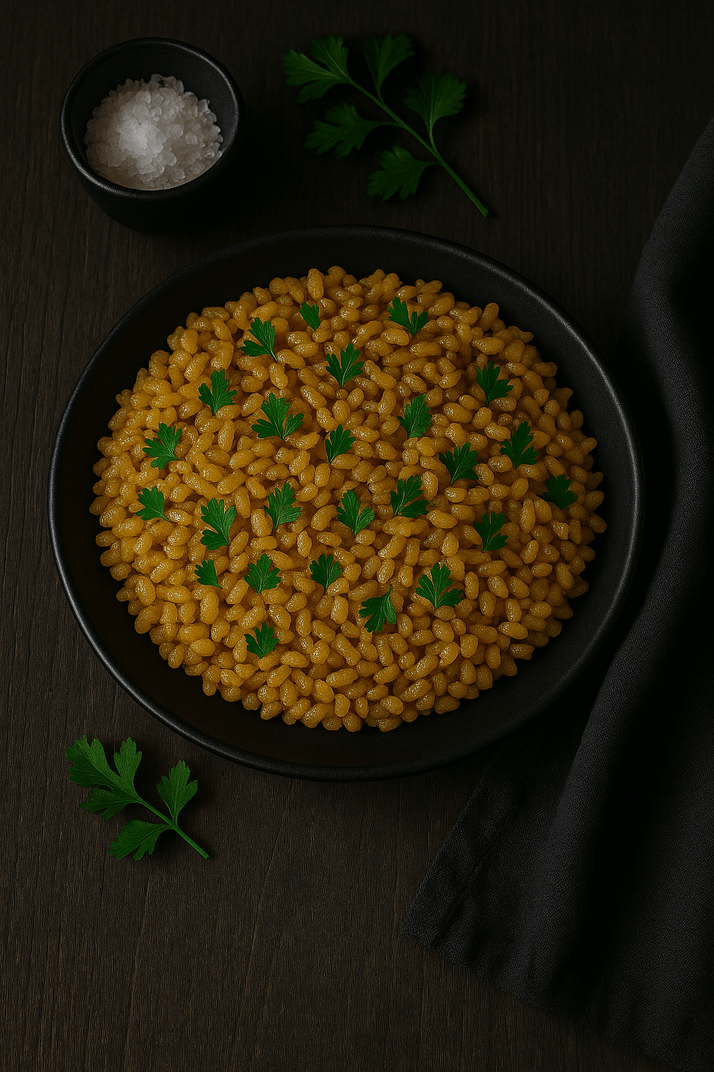 Arroz integral especiado