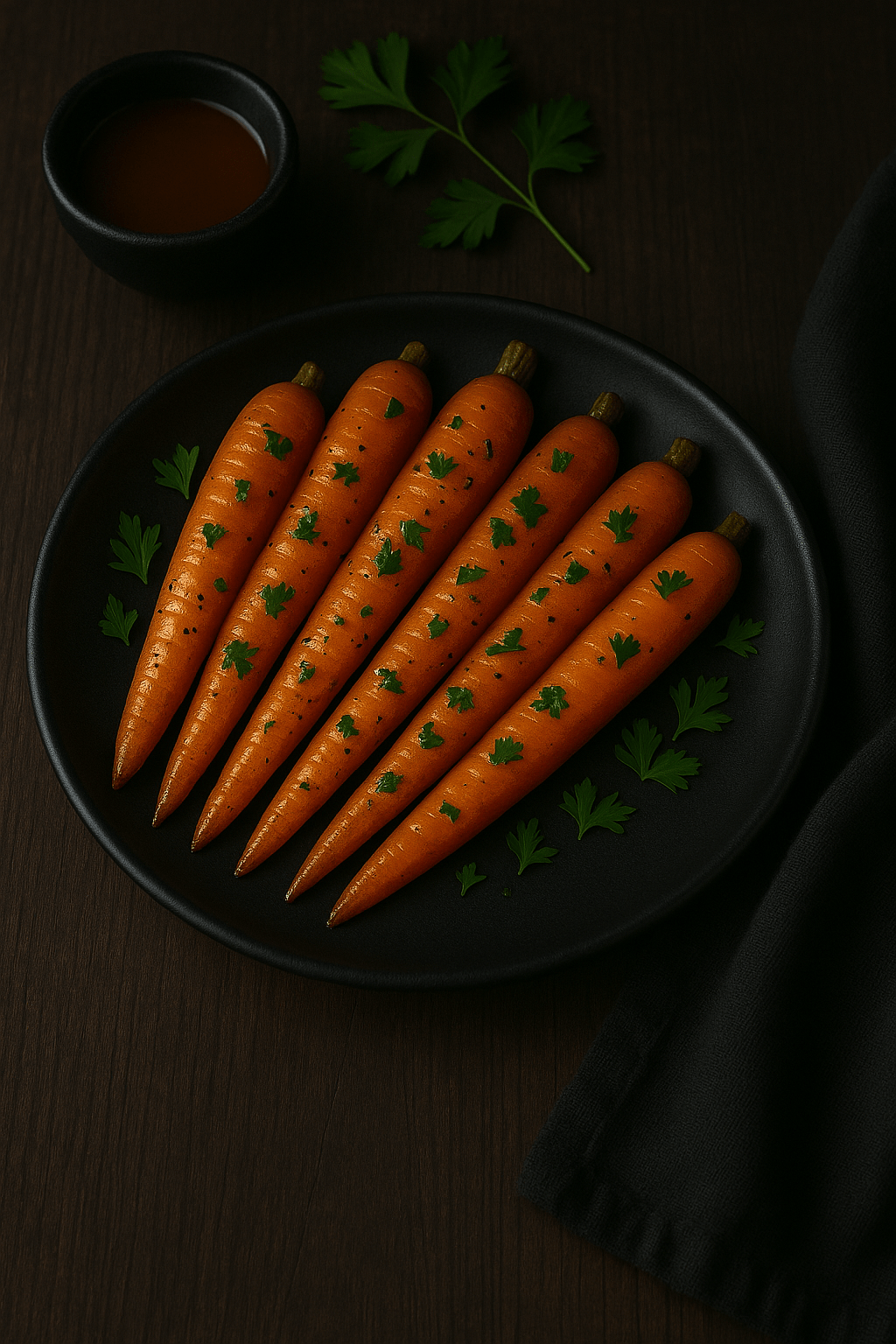 Zanahorias glaseadas con miel y&nbsp;jengibre