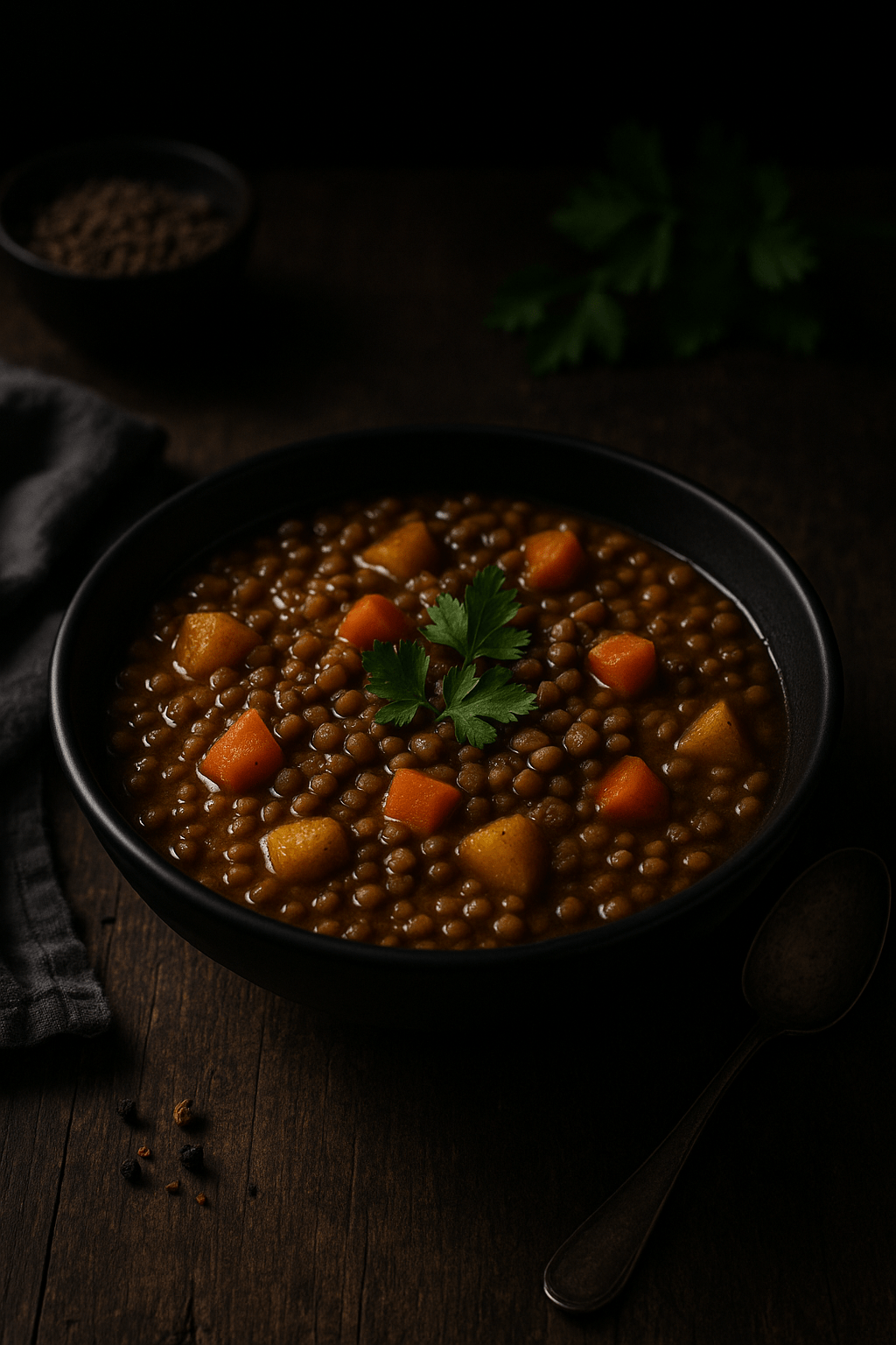 Lentejas a la riojana&nbsp;vegetarianas