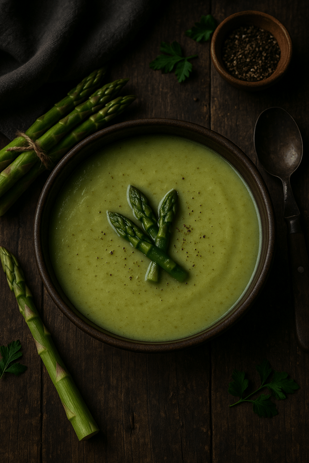 Crema de espárragos