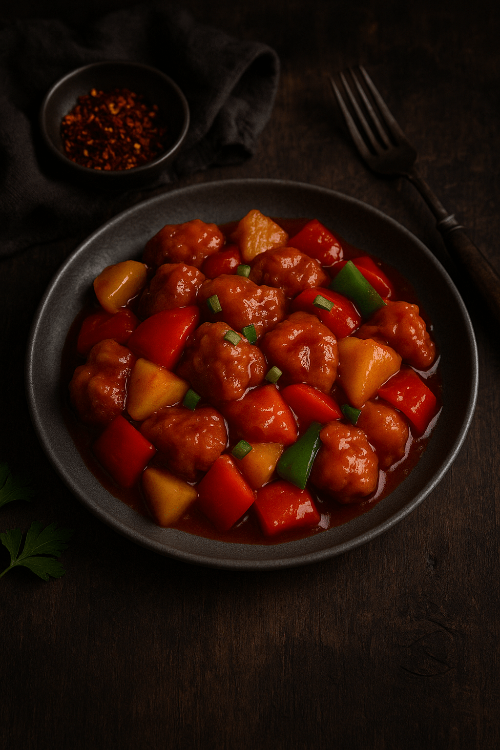 Cerdo agridulce estilo&nbsp;casero