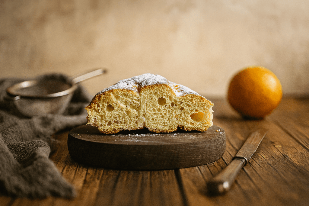 Rollos de cardamomo y naranja sin&nbsp;gluten
