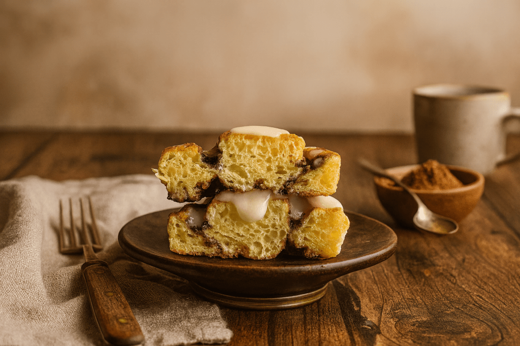 Cinnamon rolls con glaseado de vainilla sin&nbsp;gluten