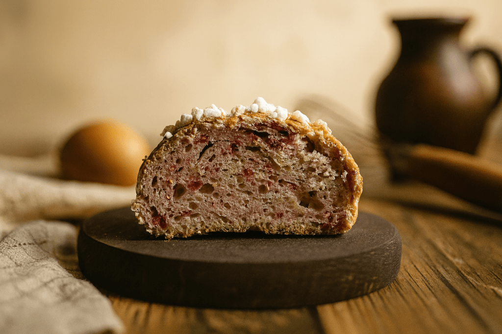 BOLLOS de queso crema y fruta sin&nbsp;gluten