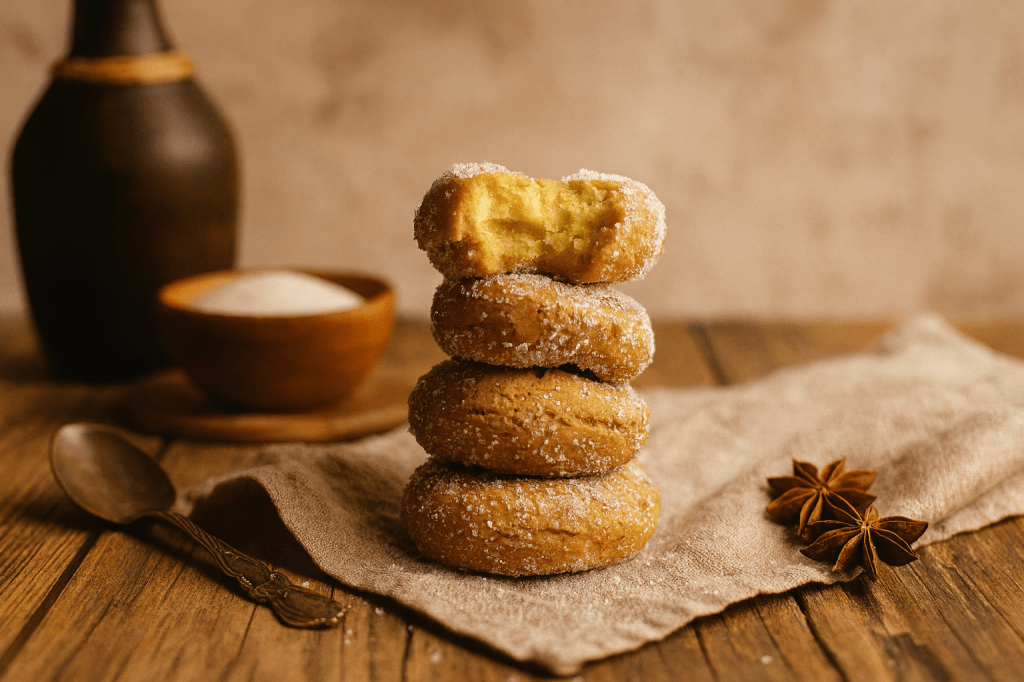 Rosquillas de anís tradicionales sin&nbsp;gluten