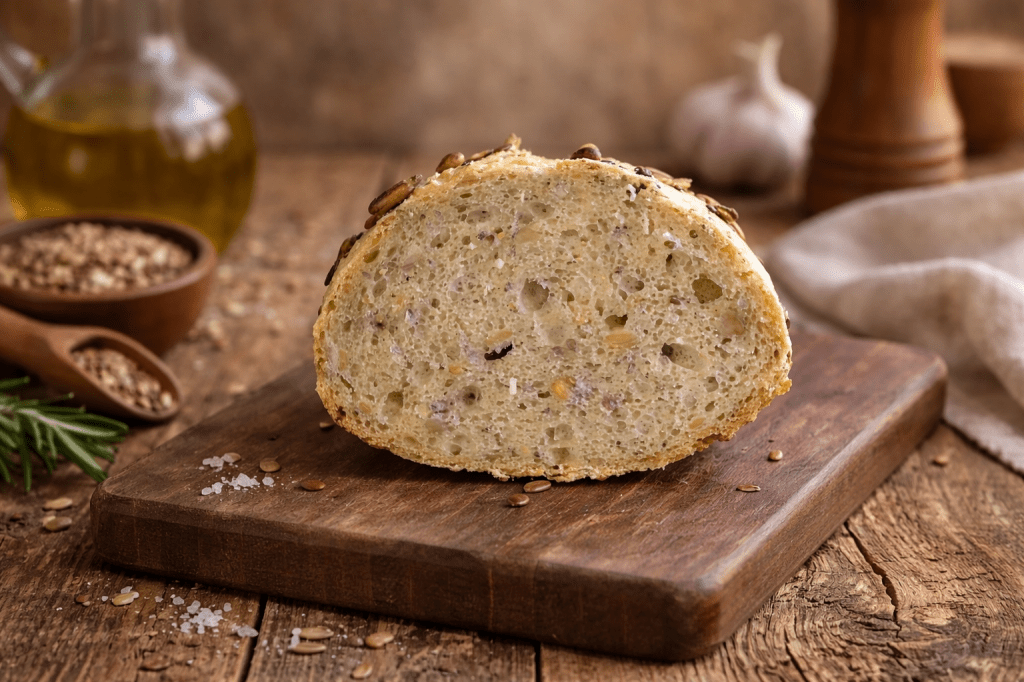 Panecillos de semillas sin gluten