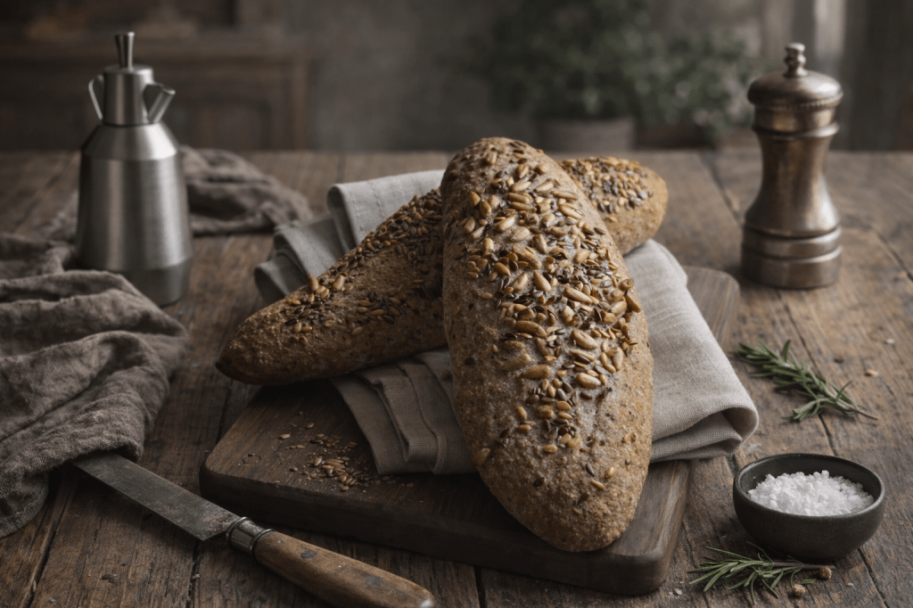 Pan sin gluten número 5 de 50: panecillos de&nbsp;semillas