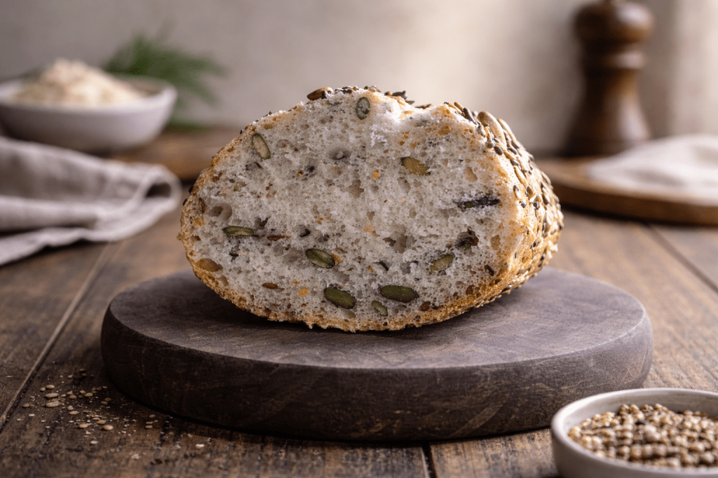 Panecillos de semillas sin&nbsp;gluten