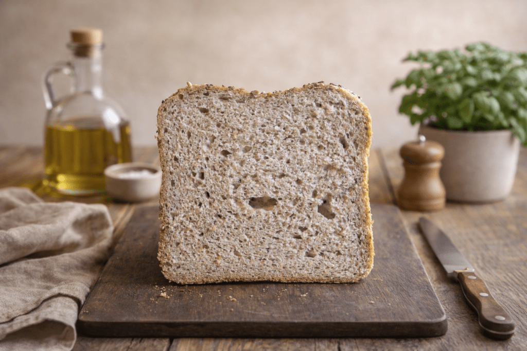 Pan sin gluten número 11 de 50: Pan de molde semi&nbsp;integral