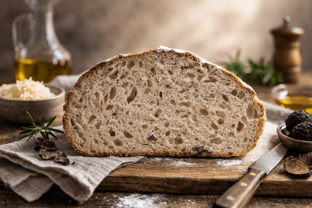 Pan sin gluten número 24 de 50: Pan de queso y&nbsp;trufa