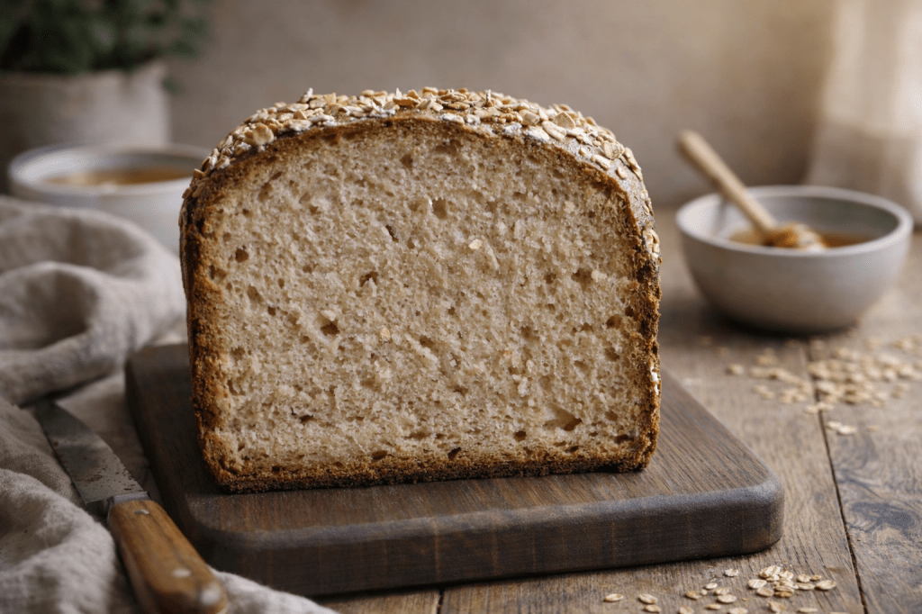 Pan sin gluten número 50 de 50: Pan de miel y&nbsp;avena