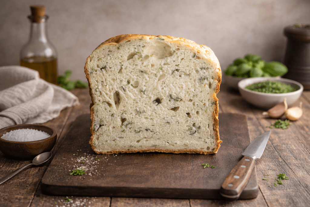 Pan sin gluten número 29 de 50: Pan de hierbas&nbsp;frescas