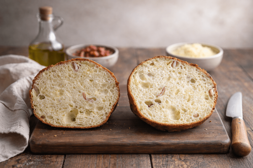 Pan sin gluten número 30 de 50: Panecillos de queso y&nbsp;bacon