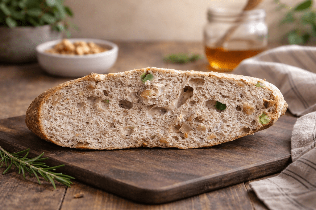 Pan sin gluten número 43 de 50: Panecillos de fruta, semillas y frutos&nbsp;secos