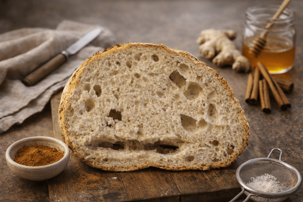 PAN sin gluten número 27 de 50: Pan de jengibre y&nbsp;canela