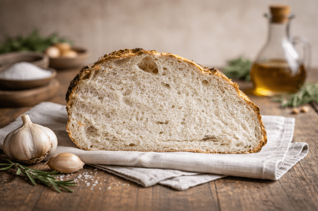 Pan sin gluten número 39 de 50: Pan de&nbsp;ajo